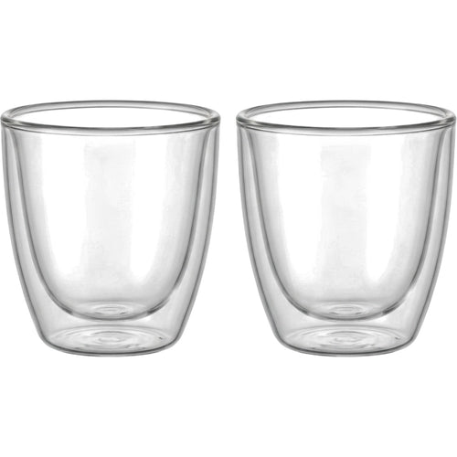 Elml Aperture Double-Wall Borosilicate Espresso Glasses 3.4 oz Set of 2 - Product view